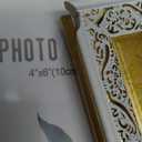 16 Pcs Gold Vintage Picture Frames Gallery Wall Frame Set Antique Collage Gallery Photo Frame Decor 3 Sizes Farmhouse Picture Frames Set with 8x10, 5x7, 4x6 for Home Wall Tabletop Display