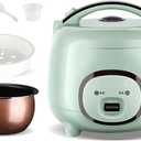 Rice Cooker (2-5L) Home Dormitory Rice Cooker, Non-stick Inner Pot, for Make Rice & Steam Food & Vegetables, 220-240V US/EU Power(2l)