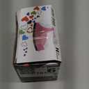 Honoson Mini Craft Iron Mini Heat Press Small Iron 3.93 x 2.36 x 2.76 Portable Tiny Flatiron with Charging Base Accessory for Fuse Bead Patch DIY Heat Transfer Vinyl (Light Yellow, Light Pink)