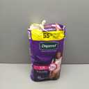 Depend Night Defense Adult Diapers, Incontinence & Postpartum Bladder Leak Underwear for Women, Disposable, Overnight, Large, Blush, 22 Count