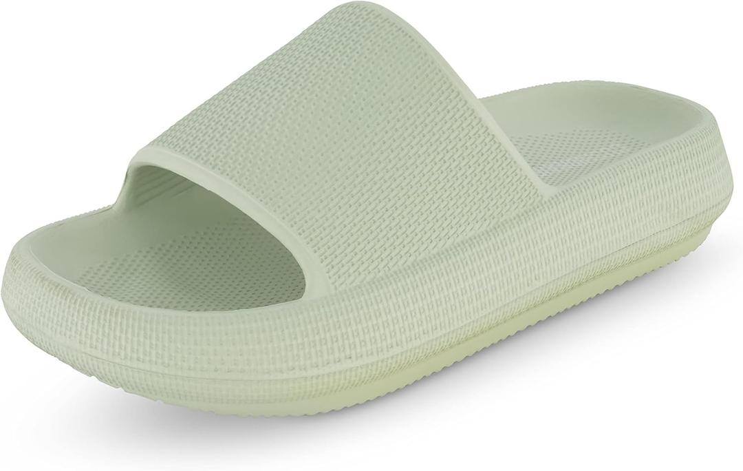 CUSHIONAIRE Kid's Feather pool slide with +Comfort (Green)