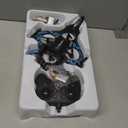 BEZGAR RC Plane | 2.4GHZ Remote Control Airplane, Mini Stunt Plane Helicopter, 360° Flip Fighter Jet Toy with Colorful LED Navigation Lights Blue, Toys for ages 8-13