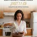 Hand Mixer Electric Handheld, 5-Speed 200W Electric Mixer with Stainless Steel Beaters, Dough Hooks, Portable Hand Mixer, WESTCOOKAID Turbo Ultra Power+ Eject Button for Cakes Eggs, Beige