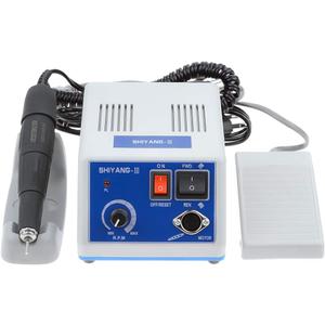 EustomA Micro Motor 45K RPM N3+H37LN Polisher Handle for Lab/ Jewelry/ Artware Foot Pedal Control