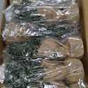 Yinder Tabletop 6 Pcs Mini Christmas Tree 19.69inch Artificial Mini Xmas Miniature Pine Christmas Tree with Linen Base for Xmas Holiday Decorations Indoor Home Kitchen Dining Table