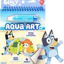 Bluey Aqua Art Pad, Mess Free, 4 Pages Includes 1 Water Reveal Pen, 1 Water Reveal Pad
