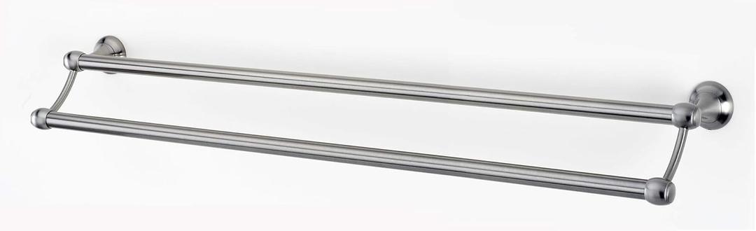 Alno Creations Royale Collection 30" Double Towel Bar -a6625-30-sn- Satin Nickel