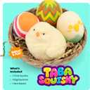Taba Squishy Chicken Nest Egg Kit - Birthday Gift for Kids, Teens - Gifts for Boys & Girls Ages 7 8 9 10 11 12 - Taba Squishies Gift - Squeeze Toys - Squishys Fidget Toys