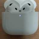 Apple AirPods 4 Wireless Earbuds, Bluetooth Headphones, with Active Noise Cancellation, Adaptive, Transparency Mode, Personalized Spatial Audio, USB-C Charging Case, Wireless Charging, H2 Chip