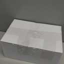 Cinnvoice 6 Pack Christmas Baskets for Gifts Empty Christmas Baskets with Bags Bows Ribbons Bulk DIY Gift Basket Box Trays with Handles for Xmas Holiday Birthday Party Favors (Snowflake)