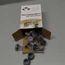 32 Pcs Chair Leg Protectors for Hardwood Floors, Silicone Felt Furniture Leg Cover Pad for Protecting Floors from Scratches and Noise, Smooth Moving, X-Small(Fit Round Diameter：1/2" to 5/16")