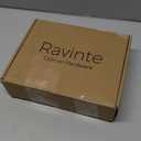 Ravinte 30 Pack 15 Pairs 1-1/4 inch Overlay Soft Close Hinges for Kitchen Cabinet Hinges Satin Nickel Hidden Hinges Stainless Steel Concealed Hinge self Closing