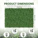 80x120 in (67 Sqft) Artificial Greenery Boxwood Hedge Screen Roll