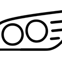 Feberg headlight assembly compatible with 2008-2010 Dodge Dakota trucks