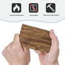 Light Switch Cover Plate Rustic Wood Grain Country Vintage Wooden Board 1 Gang Blank No Device Decorative Outlet Covers Electrical Wall Plate Switchplate for Farmhouse Home Decor