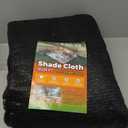 70% Sun Shade Cloth, 10x20FT Shade Net Mesh Tarp with Grommets, Black Sunblock Cover for Outdoor Patio Plants, Pergola, Greenhouse, Chicken Coop, Backyard, Balcony