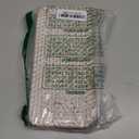 Rattan Bathroom Vanity Trays Toilet Tank Baskets Long Narrow Hand Towel Storage Basket for Storage, Decorative (Whitewash 10.2 x 4.9 x 1.6 inch)