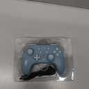 QRD Junior E5 Wireless Controller for Switch/Lite/OLED/Switch 2 Windows PC Mac iOS Andoird,6 Axis Gyro,TURBO (Switch Controller Blue)