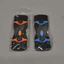 2PACK Razor Blade Scraper, 2-in-1 Scraper Tool with 12Pcs Plastic Blades and 7Pcs Metal Blades, Multi-Purpose Cleaning Razor Scraper for Decals, Stickers, Labels, Caulk, Adhesive, Paint Removal