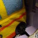 Plush Remote Control Bus for Toddlers, 2.4GHz Soft Body RC Car with Music Universal Brick-Compatible Roof, Easy 2-Button Controller, Durable Wheels, Gift Toy for Boys & Girls Ages 2–5