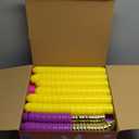 [12 Golden Eggs] 500 PCS 2.4" Fillable Plastic Easter Eggs Empty Easter Eggs Colorful Plastic Eggs Bulks for Kids Teens Boys Girls Easter Basket Stuffers Hunt Easter Party Favor