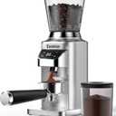 Conical Burr Coffee Grinder with 40mm Stainless Steel Burr, 34 Grind Settings & Anti-Static, Electric Espresso Grinder for Home Use