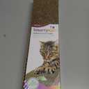 SmartyKat Super Scratcher Corrugated Cat Scratcher and Scratch Pad for Cats, Catnip Infused with Catnip, Scratchers for Indoor Cats and Kittens, Cardboard Scratching Post
