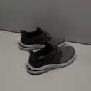 Skechers Men's Delson 3.0 Cicada Sneaker (11, Black/Grey)