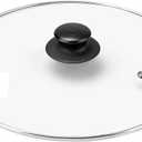 Glass Pot Lid Replacement Round 10.43" / 26.5cm, Slow Cooker Lid Fits for Rival SCRC507 pot