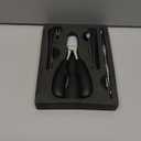 Toenail Clippers for Seniors Thick Toenails, DRMODE Heavy Duty Toe Nail Clippers for Men Thick Ingrown Nails with Wide Opening, Large 360 Degree Rotary Anti-Splash Finger Nail Clippers Adult w Catcher