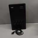 Dehumidifier for Bedroom Bathroom Basements, Dehumidifier with 2 Working Mode, Auto Shut Off, 7 Colors LED Light, Black