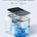 ecozy Portable Ice Maker Countertop, 9 Cubes Ready in 6 Mins, 26.5 lbs in 24 Hours, Self-Cleaning Ice Maker Machine with Ice Bags/Ice Scoop/Ice Basket for Home Kitchen Office Bar Party, Silver