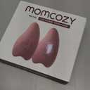 Momcozy Double Lactation Massager Warming for Breastfeeding, Pumping, Heat & Vibration for Improve Milk Flow, Breastfeeding Essentials for Clogged Ducts, Engorgement (2 Count-A1, Red)
