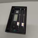 Smart Wireless Meat Thermometer with Dual Probes, Bluetooth & WiFi Combo, High Precision & Fast Response for BBQ, Grill, Smoker, Oven, Air Fryer (BLACK)