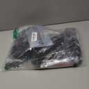 Hair Tool Organizer, Movable Hair Dryer Holder, Hair Styling Tools Storage for Vanity, Bath Counter Organizer, Bathroom Trays for Hair Toiletry, Makeup (12" x 3.7" x 5.8", Wood-Black)