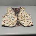 SweatyRocks Women's Floral Print V Neck Vest Tie Front Sleeveless Boho Vests Tops Medium
