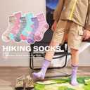 ANTSANG Kids Toddlers Boys Girls Merino Wool Hiking Athletic Thermal Warm Winter Socks (S)