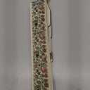 Purse Strap - Retro Ethnic Embroidery Adjustable Shoulder Straps for Women, 1.2" Width, 53.5" Longth Gold Buckle Bohemian Style Crossbody Bag Strap