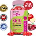 (2 Pack) Fast Track Keto ACV Gummies Extreme 2000MG Fasttrack Keto Gummies Apple Cider Vinegar Formulated with Pomegranate Beet Juice Powder B12 Vegan Non GMO 120 Gummys (EXP 05/05/26)