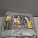 Tarp 10x20FT, 16 Mil Large Tarp, Tarps Heavy Duty Waterproof with Grommets Every 23.6", 420D Thick Plastic Tarp, UV Resistant Tear&Fade Resistant, Reinforced Edges for Outdoor Pool Camp Tent