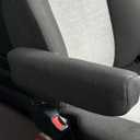 ARMREST COVERS for FREIGHTLINER CASCADIA 33'' HIGH BACK, AR-FLCAS33-C-BLK
