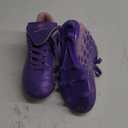 DREAM PAIRS Boys Girls Soccer Football Cleats Shoes for Little/ Big Kid, Size 2 Little Kid, Light/ Purple/ Pink, SUPERFLIGHT-3K 