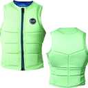 6@t41 Slalom Water Ski Competition Vest Padded Jacket for Slalom & Trick Skiing with Maximum Movement Design, Jacket High-Performance Fit, Small