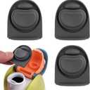 4 x Rubber Seal Replacement Stopper, Silicone Cap Insert, Compatible with Owala Freesip Spout Lid-3 Pack Gasket Parts
