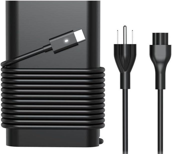 New 65W USB C Replacement for Dell Laptop Charger Latitude 5520 5420 5540 7420 chromebook 3100 Cord Type c Dell AC Adapter Power Cord Computer Charger