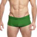 Taddlee Men's Swimwear Sexy Swim Briefs Bikini Board Surf Shorts Boxer Swimsuits, XL