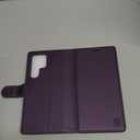 FLIPALM Wallet Case for Samsung Galaxy S24 Ultra, RFID Blocking Credit Card Holder, PU Leather Folio Flip Kickstand Protective Shockproof Cover for S24 Ultra (Purple, for S24 Ultra - 6.8")
