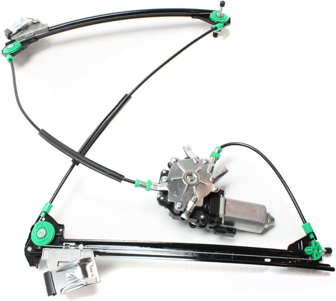 JC Whitney Window Regulator Compatible with 1997-2004 Chevy Chevrolet Corvette Front, Driver Side JWC462953
