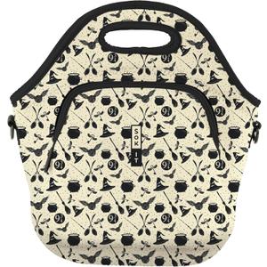 Sok It LunchTote Zippered Bag Insulated Neoprene Caddy (Wizard's Walk, X-Large 6.5 Quart Lunch Tote)