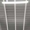 HVAC Premium 22 x 26 Duct Opening Steel Return Air Filter Grille, for 1-inch Filter, Removable Door, Flat Stamped HVAC Vent Cover Grille, Outer Dimensions 24.5 x 28.5